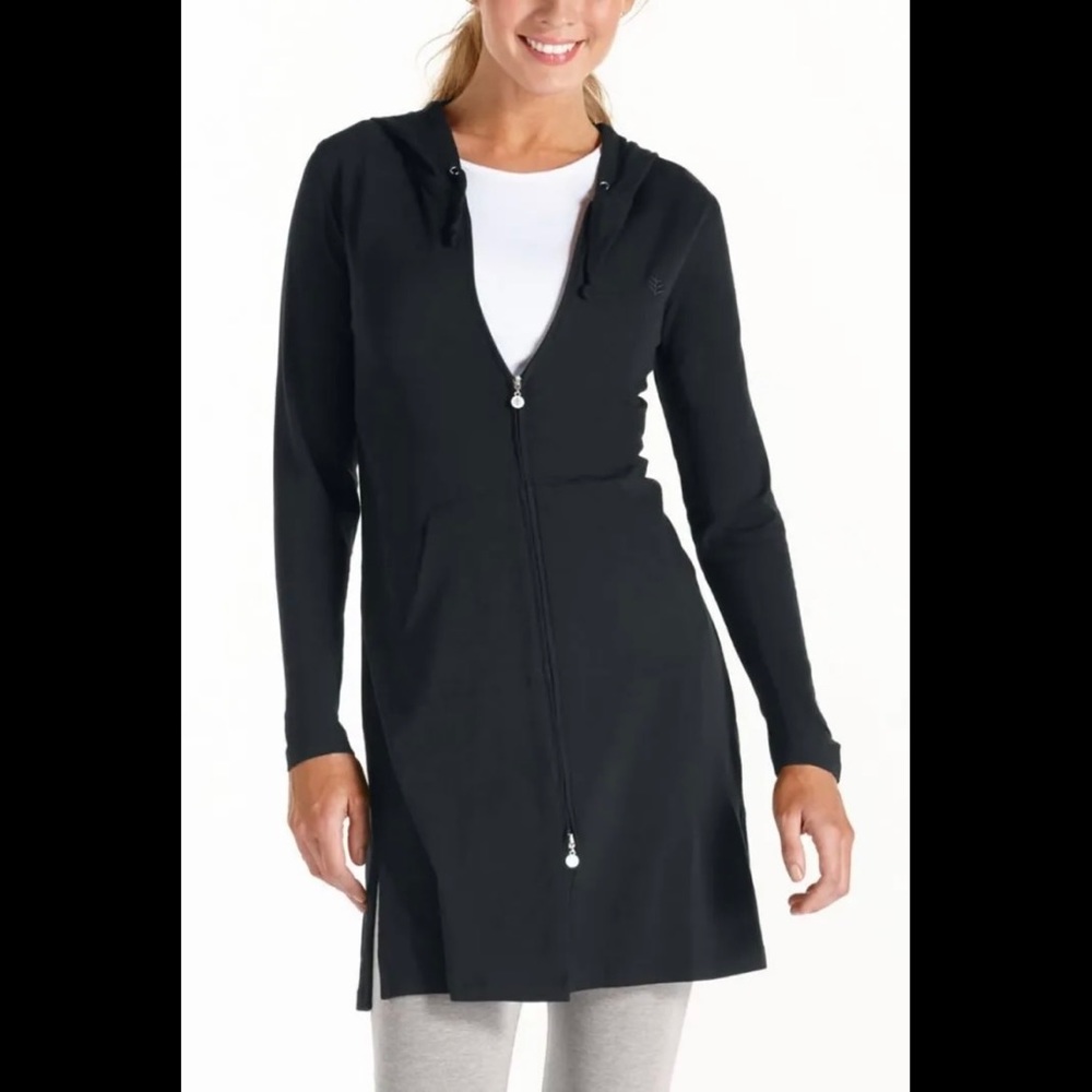 Coolibar Women’s Cabana Hoodie - UPF 50+ Sun Protection!